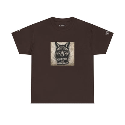 Rebel Graphic Tee - Unisex Heavy Cotton T-Shirt for the Wild at Heart. Rebel Tees, Born to Be Worn - Outfox The Ordinary