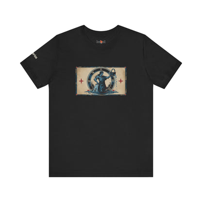 Aquarius - Gothic Zodiac T-Shirt. Zodiac in the Shadows