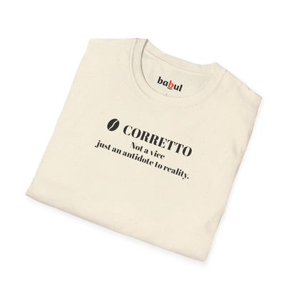 CoffeeTherapy T-Shirt – Irony Is the Best Cure (Right After Coffee)