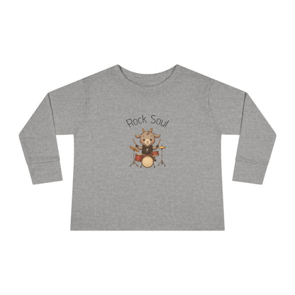 Magliette Rock Soul per bambini - Capretta - Dolci animali con un ritmo ribelle