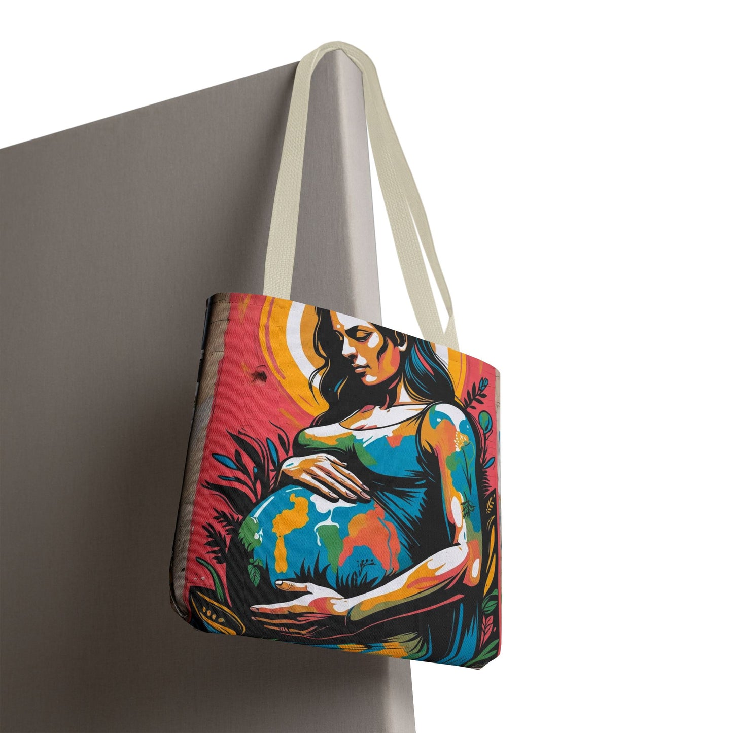 Artistic Surge - Eco-Friendly Canvas Tote Bag - MATERNITY