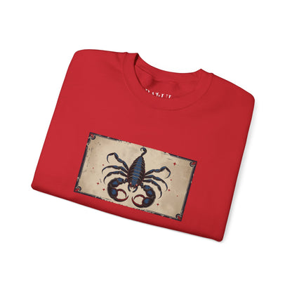 Scorpio - Gothic Zodiac Blue Sweatshirt