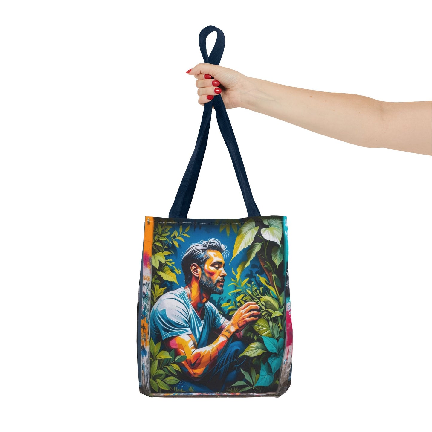 Artistic Surge - Eco-Friendly Canvas Tote Bag - LOVE FOR NATURE