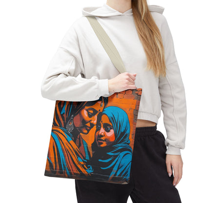 Artistic Surge - Eco-Friendly Canvas Tote Bag - TENDERNESS