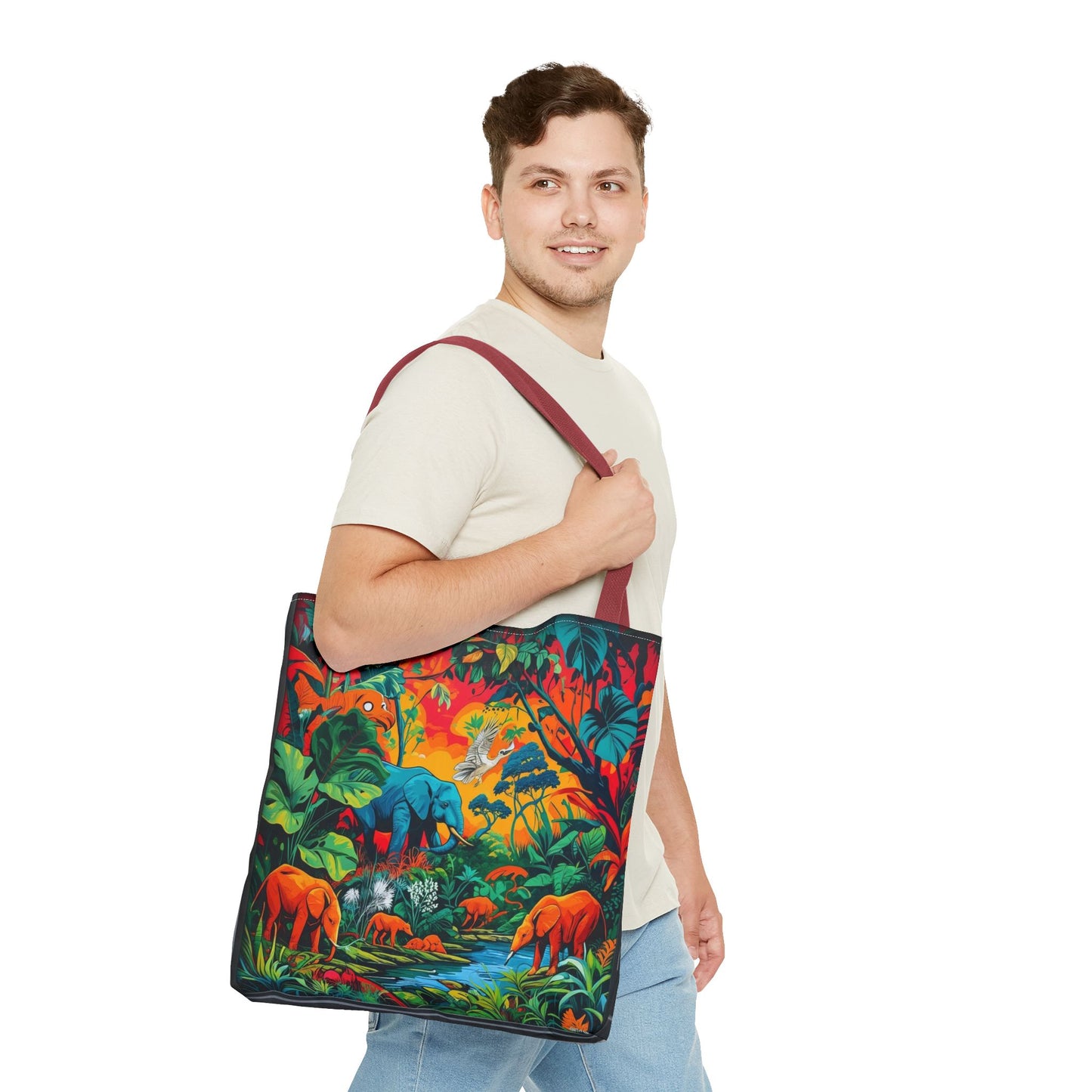 Artistic Surge - Eco-Friendly Canvas Tote Bag - ECOLOGY