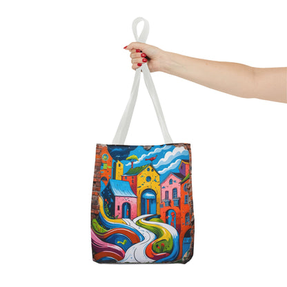 Artistic Surge - Eco-Friendly Canvas Tote Bag - HOUSES