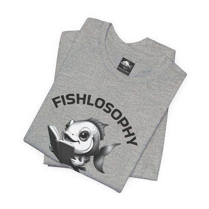 Fishlosophy Unisex Jersey Short Sleeve Tee –  The Ocean' depth is not for the faint of heart