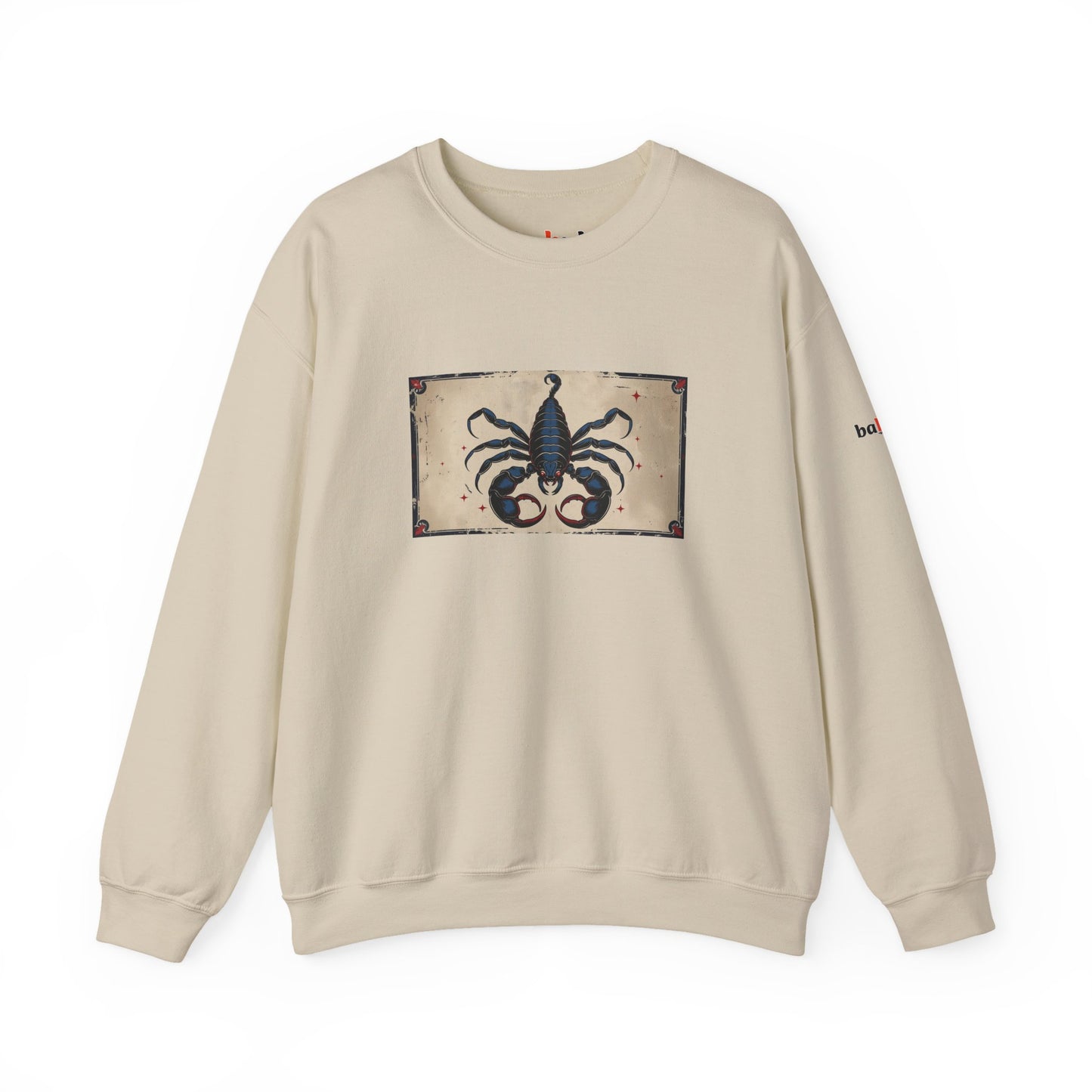 Scorpio - Gothic Zodiac Blue Sweatshirt