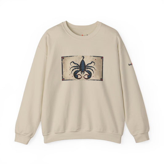 Scorpio - Gothic Zodiac Blue Sweatshirt