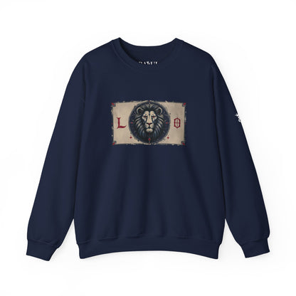 Leo - Gothic Zodiac Blue Sweatshirt