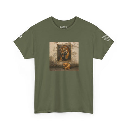 Rebel Graphic Tee - Unisex Heavy Cotton T-Shirt for the Wild at Heart. Rebel Tees, Born to Be Worn