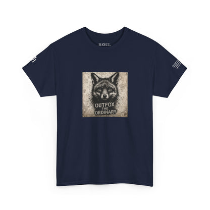 Rebel Graphic Tee - Unisex Heavy Cotton T-Shirt for the Wild at Heart. Rebel Tees, Born to Be Worn - Outfox The Ordinary