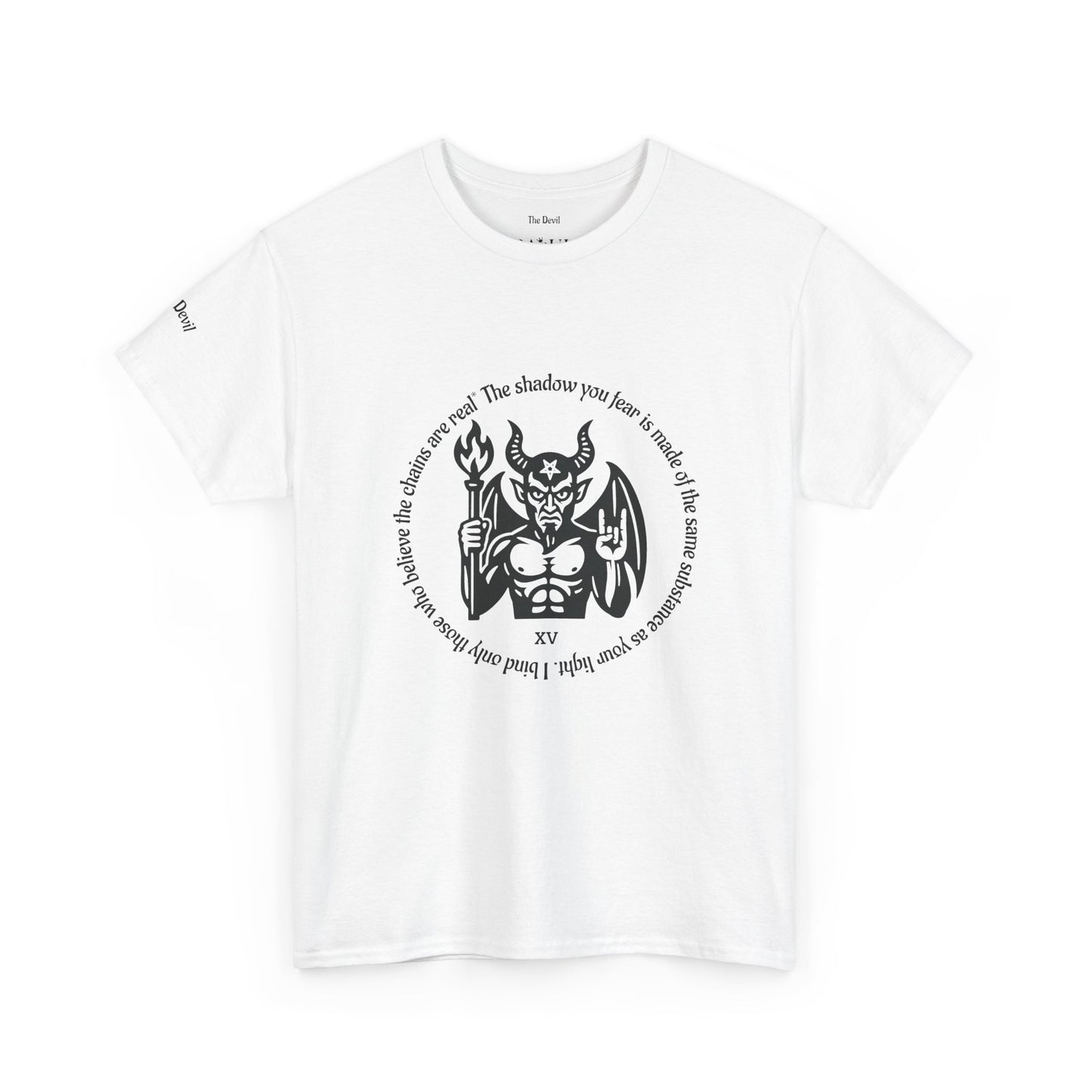 The Devil - ArcanaPop T-Shirt – Where Tarot Magic Meets Pop Art