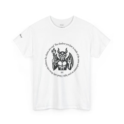 The Devil - ArcanaPop T-Shirt – Where Tarot Magic Meets Pop Art