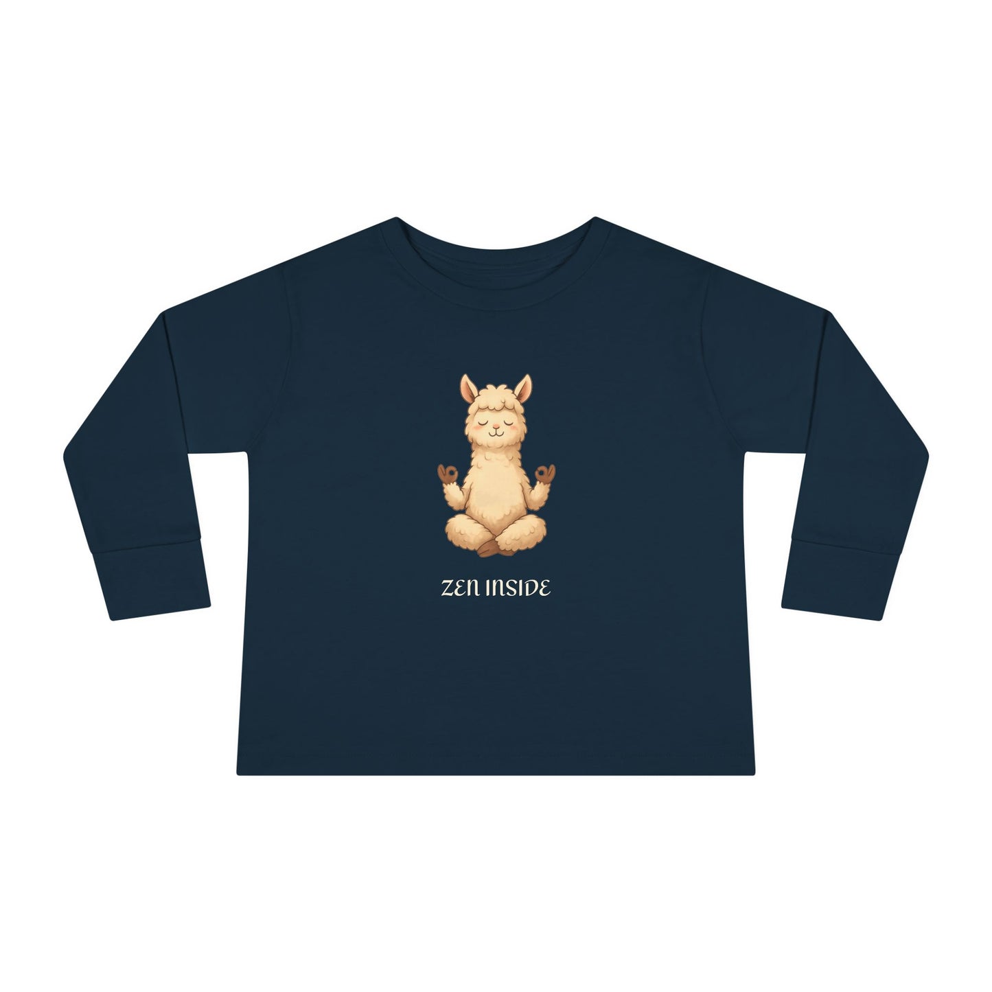 Zen Inside Long Sleeve Tee - ALPACA