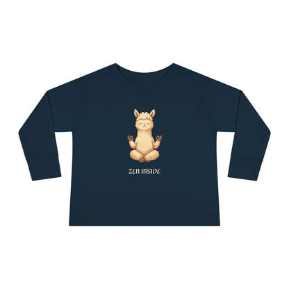 Zen Inside Long Sleeve Tee - ALPACA