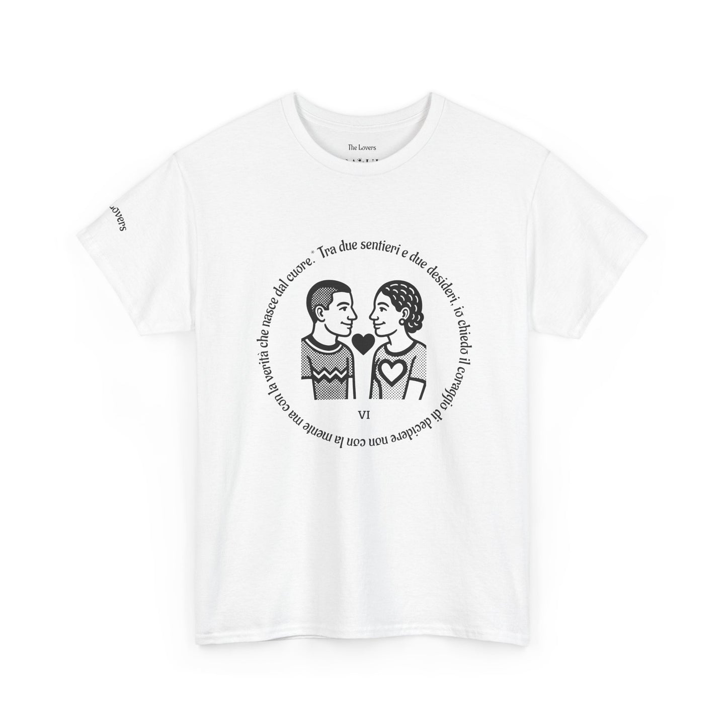 The Lovers - ArcanaPop T-Shirt – Where Tarot Magic Meets Pop Art