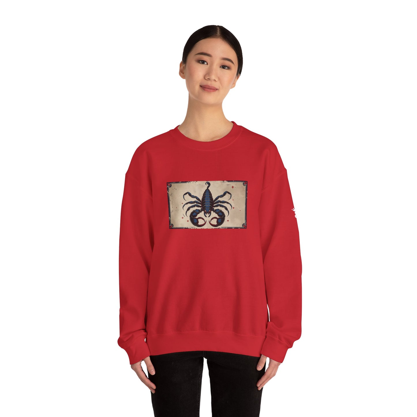 Scorpio - Gothic Zodiac Blue Sweatshirt