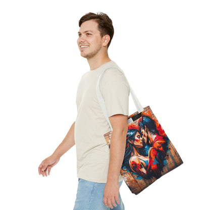 Artistic Surge - Eco-Friendly Canvas Tote Bag - LOVERS