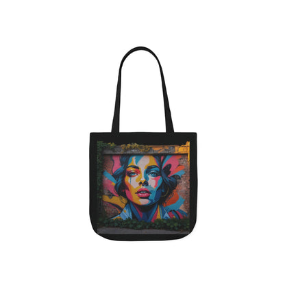 Artistic Surge - Eco-Friendly Canvas Tote Bag - FEMALE FACE