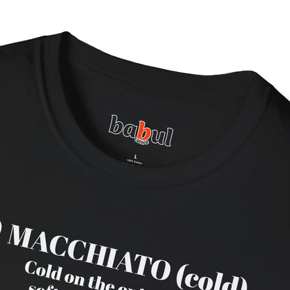 CoffeeTherapy T-Shirt – Irony Is the Best Cure (Right After Coffee)