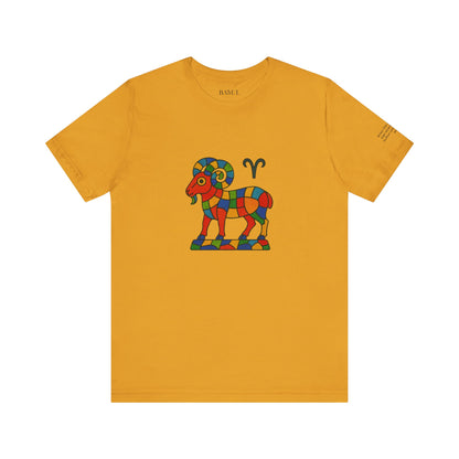 ARIES - T-shirt, The Zodiac in Colors