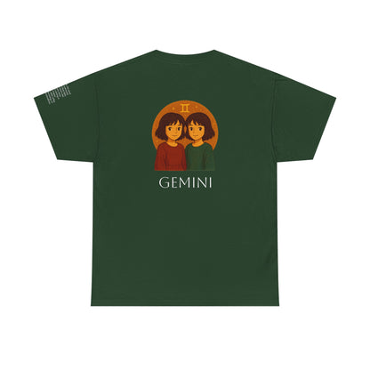 GEMINI - Dreamy Zodiac T-Shirts – The Magic of the Stars in Ghibli Style