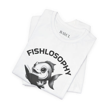 Fishlosophy Unisex Jersey Short Sleeve Tee –  The Ocean' depth is not for the faint of heart