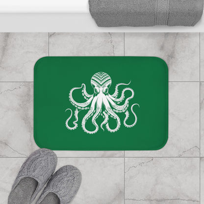Tribal Bath Mat. Ocean Energy, Tribal Style