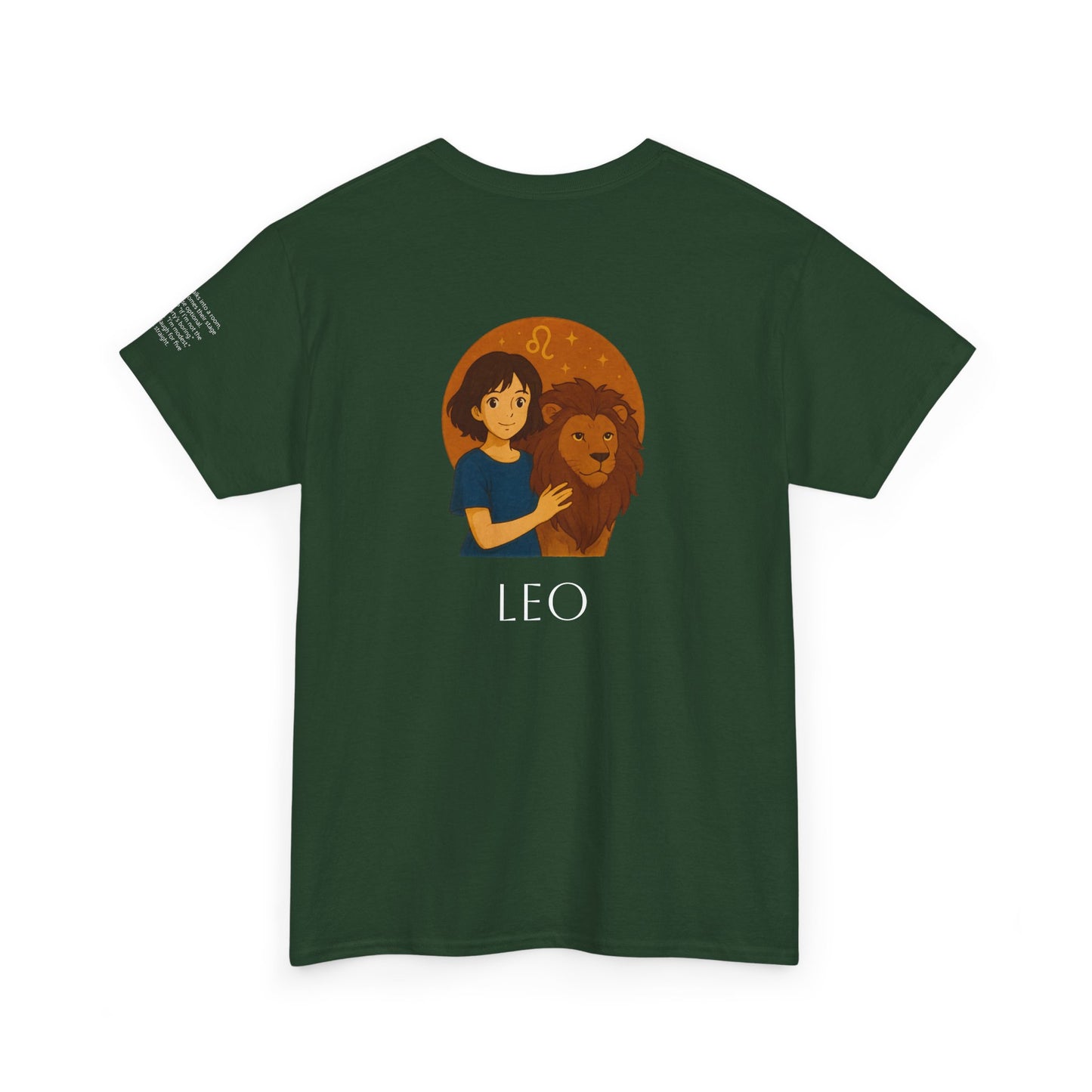 LEO - Dreamy Zodiac T-Shirts – The Magic of the Stars in Ghibli Style