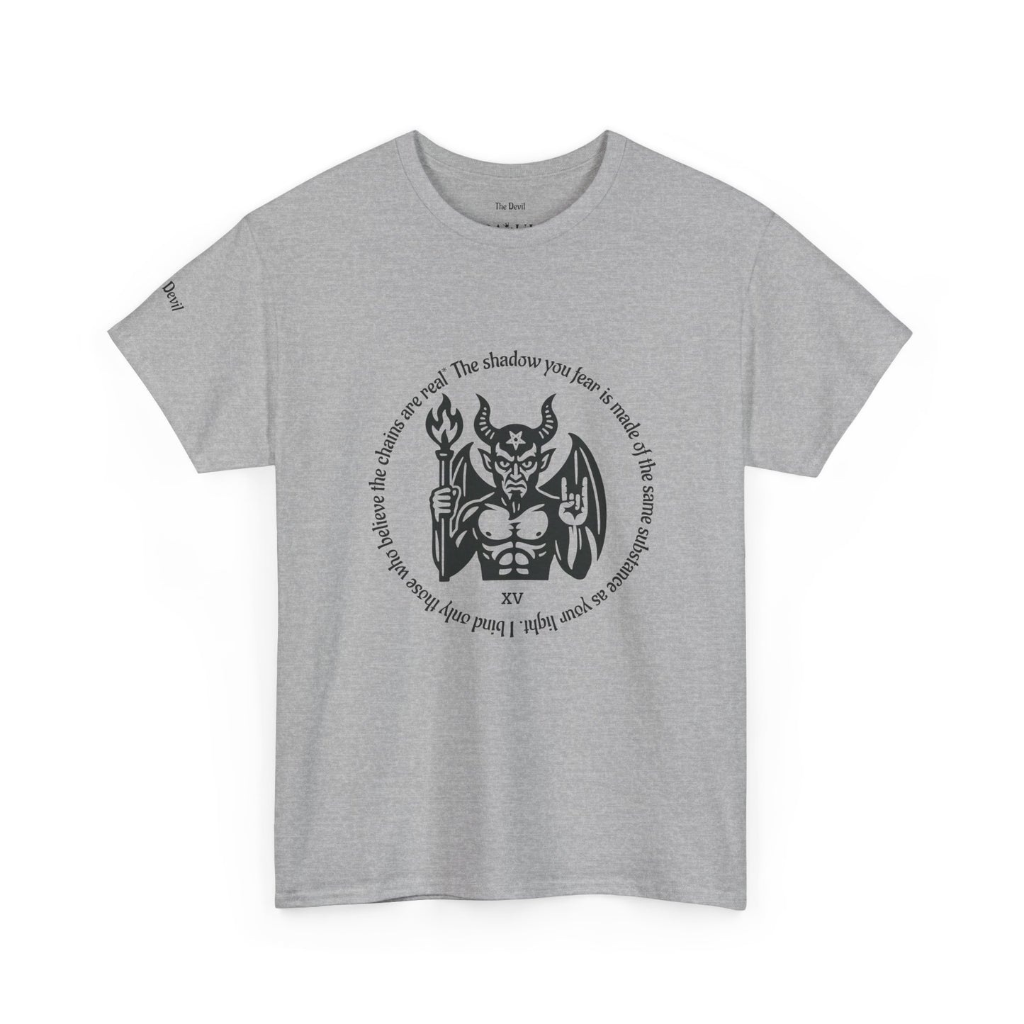 The Devil - ArcanaPop T-Shirt – Where Tarot Magic Meets Pop Art