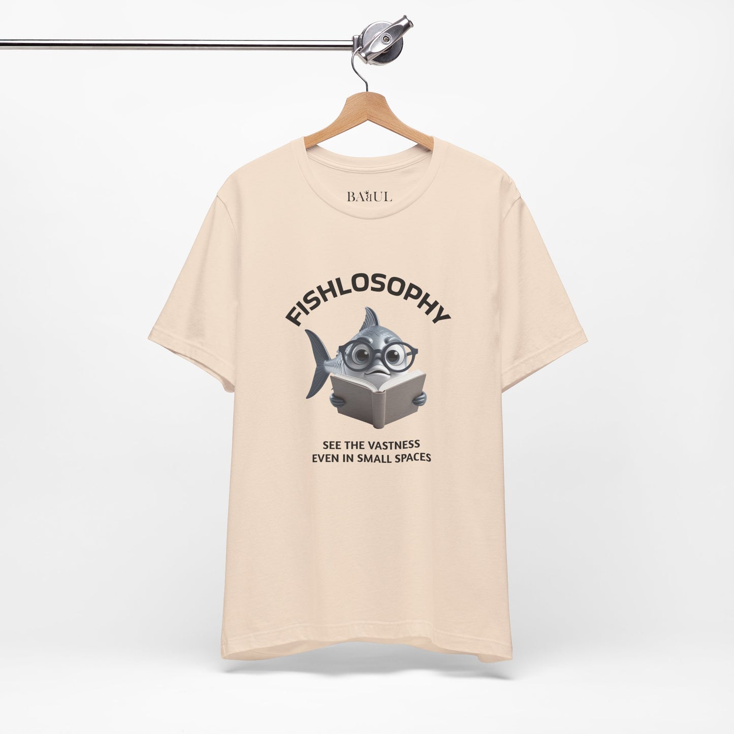 Fishlosophy Unisex Jersey Short Sleeve Tee –  See the vastness even in small spaces