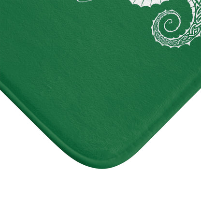 Tribal Bath Mat. Ocean Energy, Tribal Style