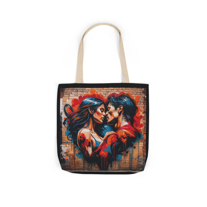 Artistic Surge - Eco-Friendly Canvas Tote Bag - LOVERS
