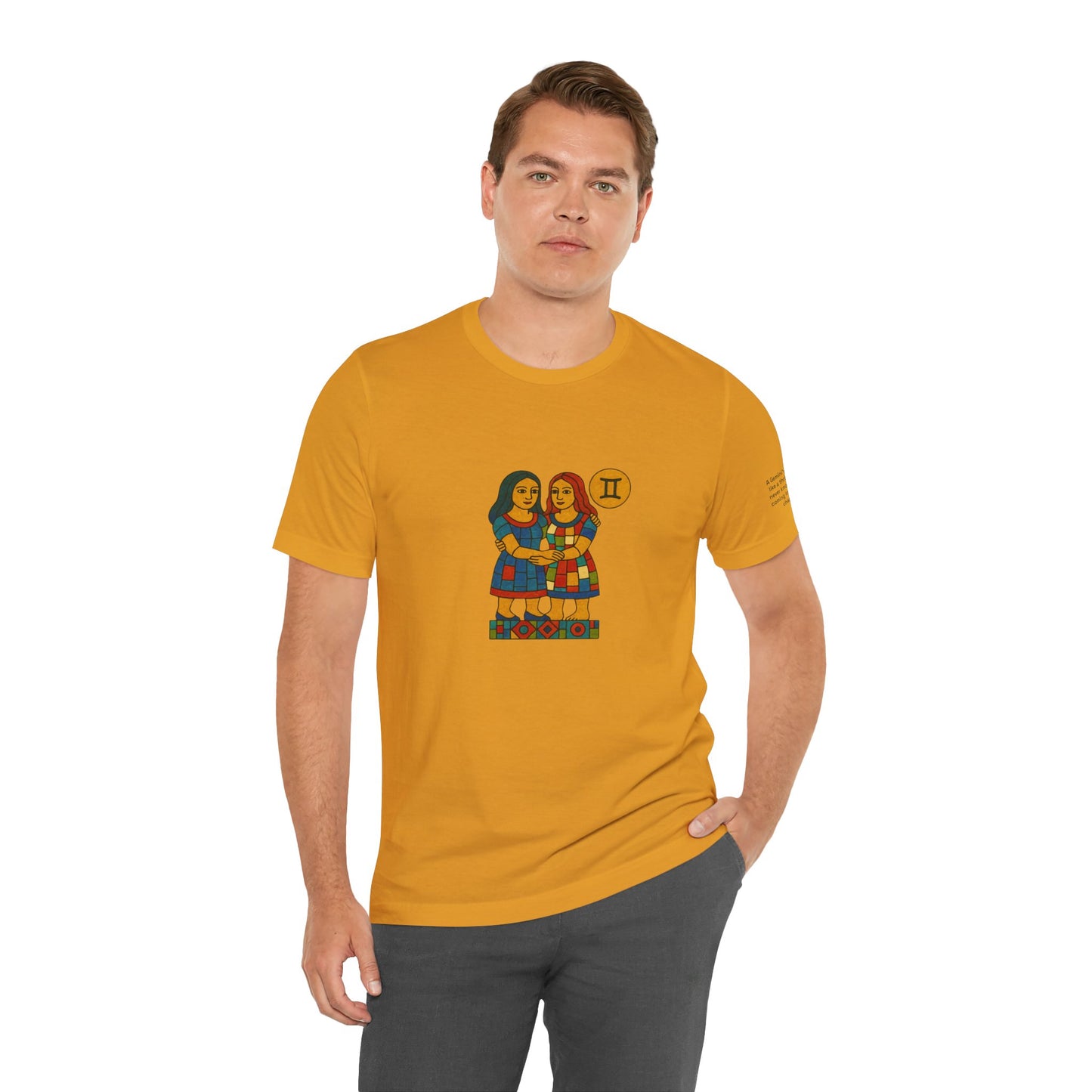GEMINI - T-shirt, The Zodiac in Colors