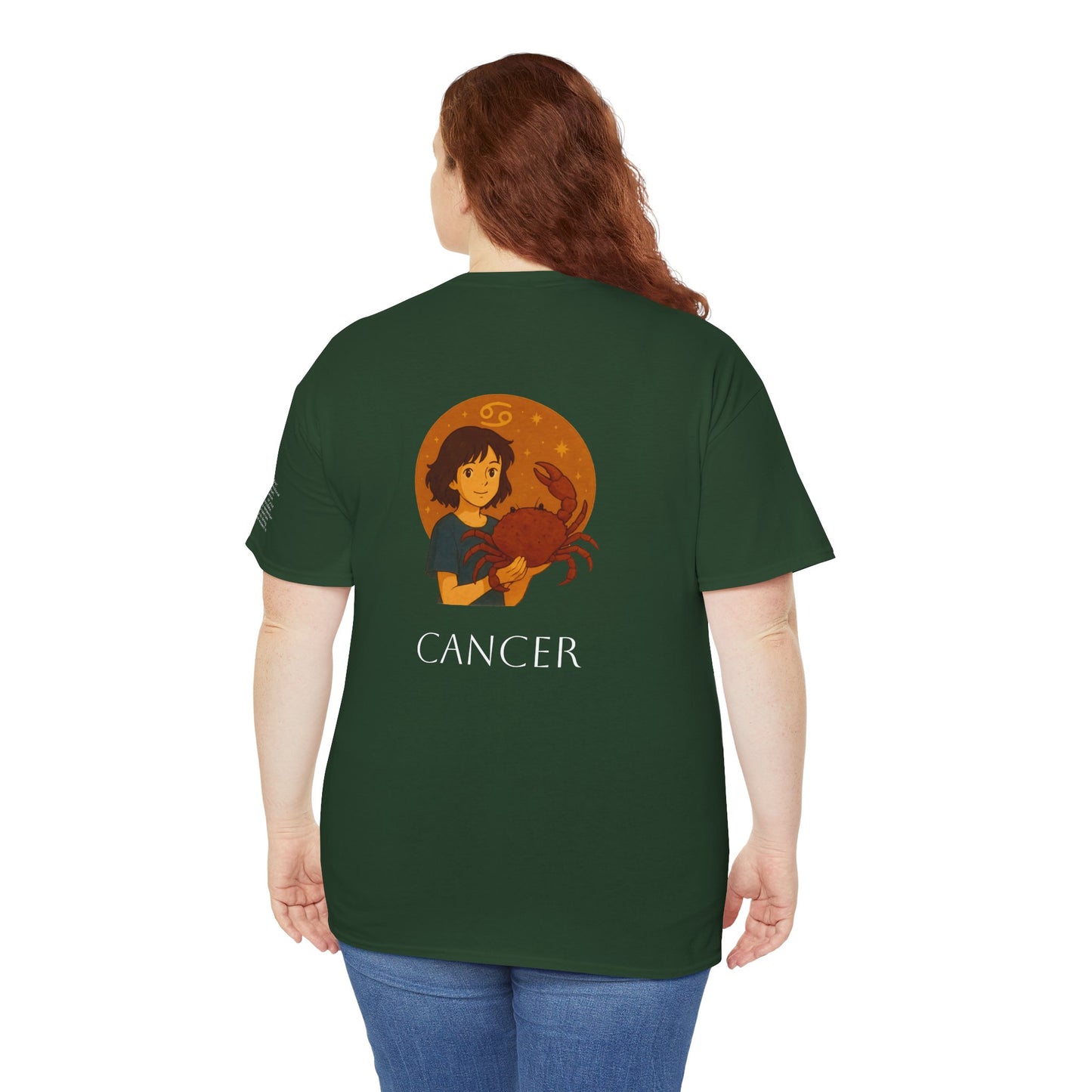 CANCER - Dreamy Zodiac T-Shirts – The Magic of the Stars in Ghibli Style
