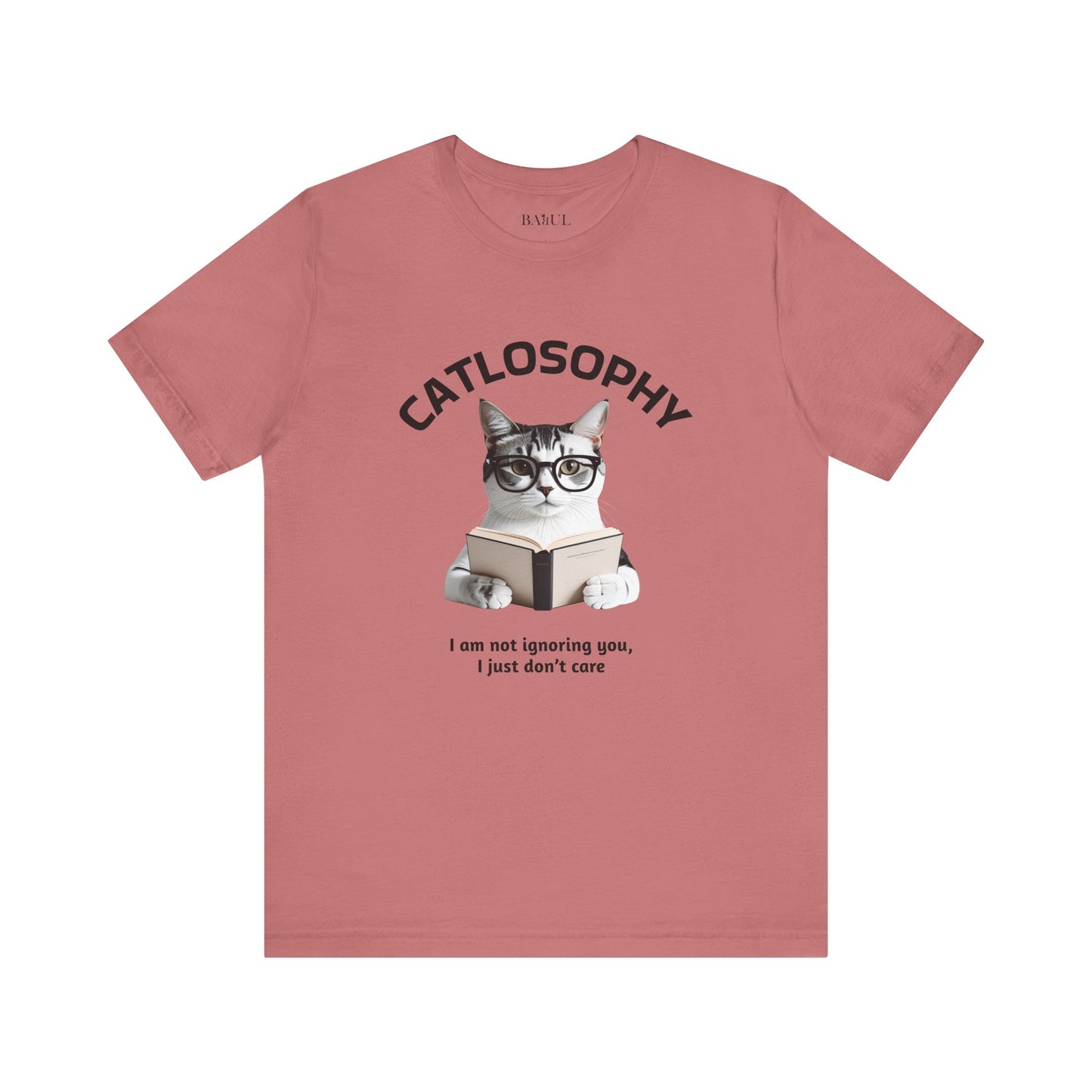 Catlosophy Unisex Jersey Short Sleeve Tee –  "I am not ignoring you" Design