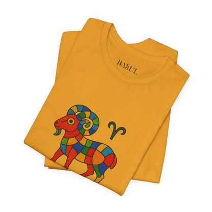 ARIES - T-shirt, The Zodiac in Colors