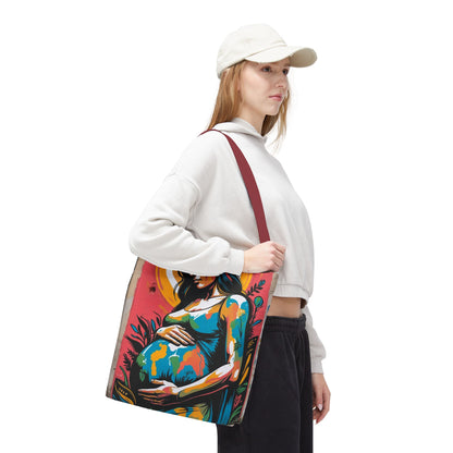 Artistic Surge - Eco-Friendly Canvas Tote Bag - MATERNITY