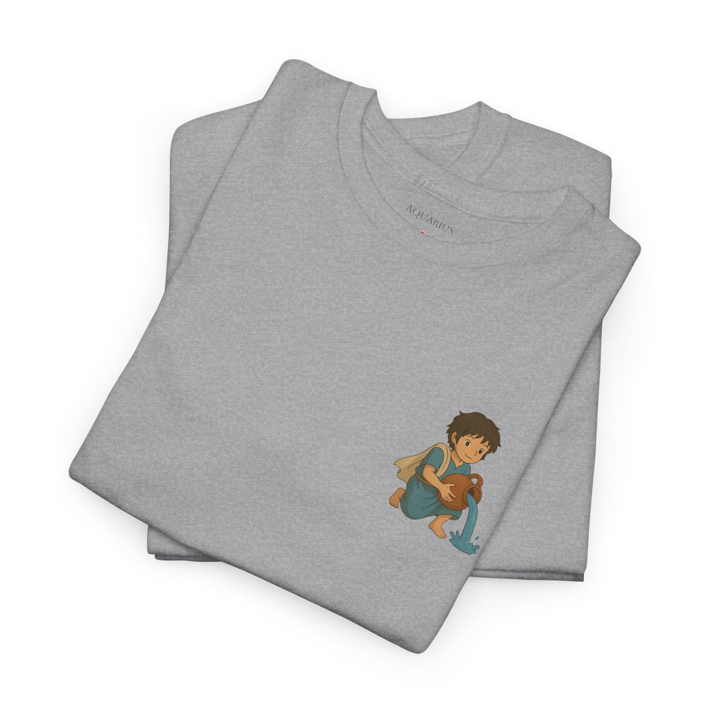 AQUARIUS - Dreamy Zodiac T-Shirts – The Magic of the Stars in Ghibli Style