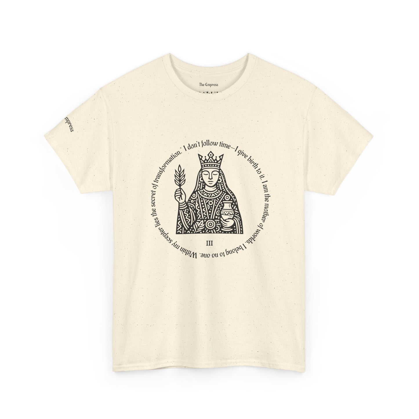 The Empress - ArcanaPop T-Shirt – Where Tarot Magic Meets Pop Art