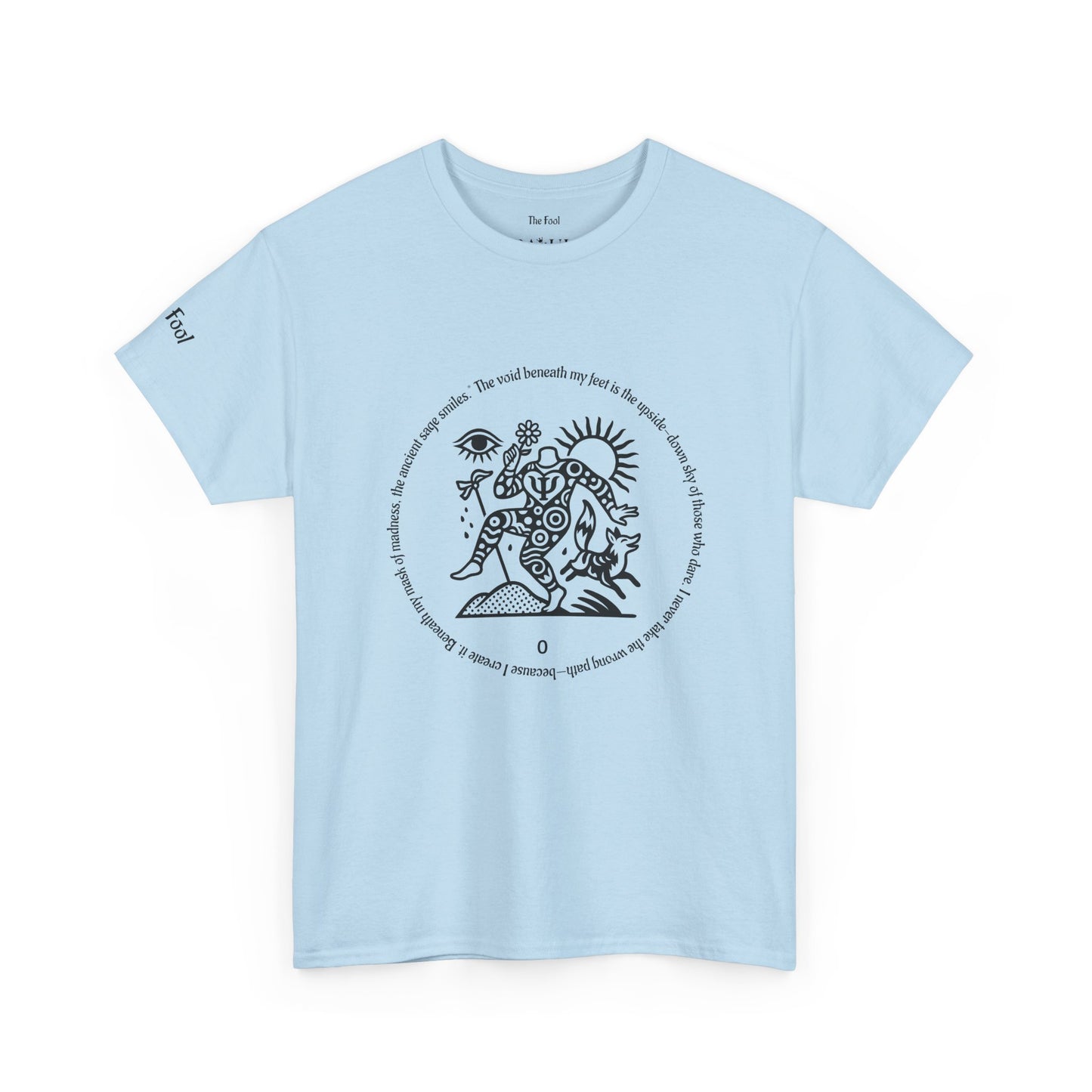 The Fool - ArcanaPop T-Shirt – Where Tarot Magic Meets Pop Art