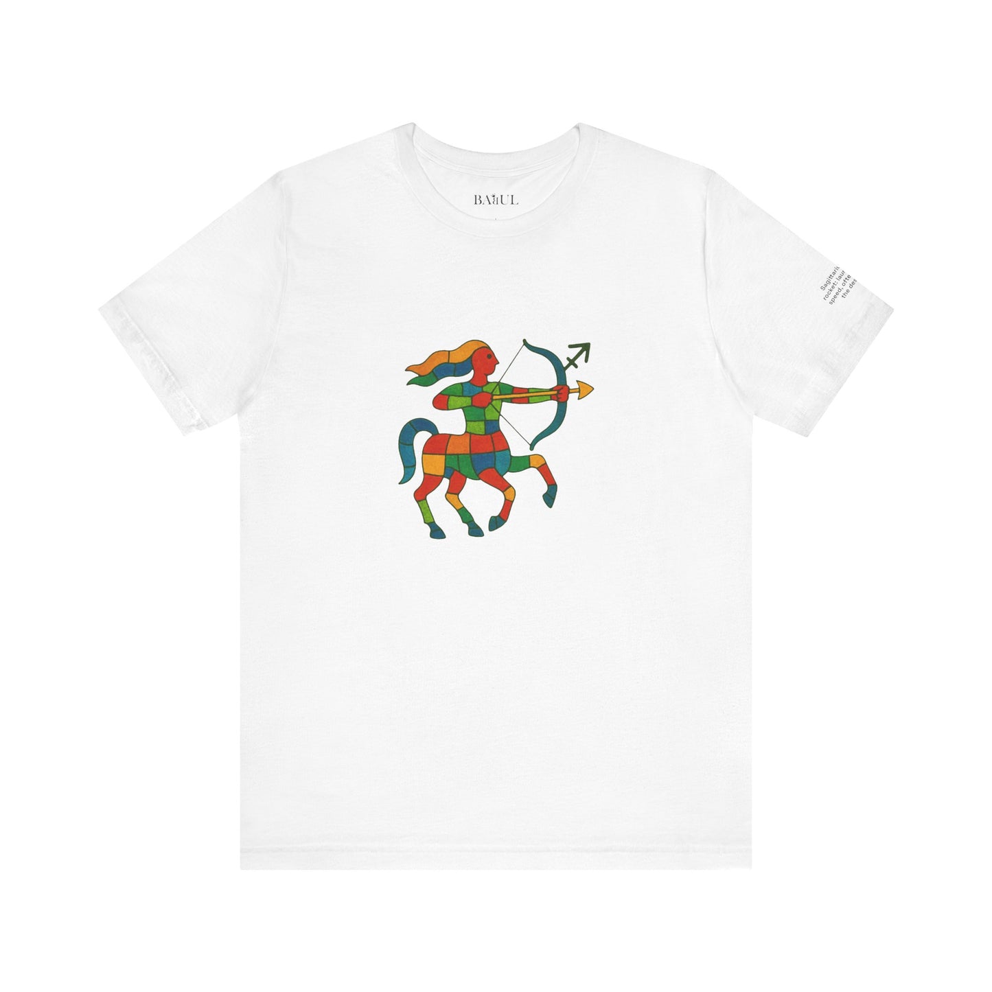SAGITTARIUS - T-shirt, The Zodiac in Colors