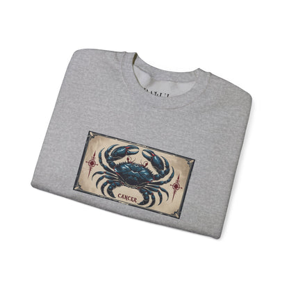 Cancer - Gothic Zodiac Blue Sweatshirt