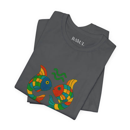 PISCES - T-shirt, The Zodiac in Colors
