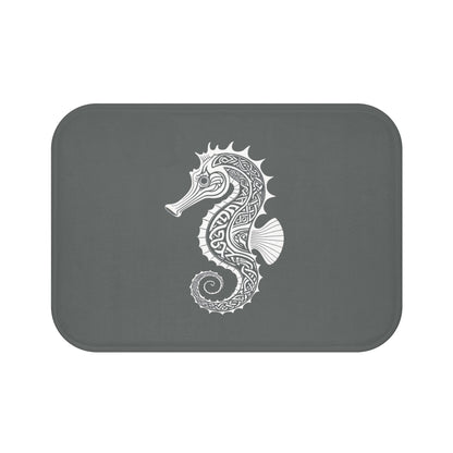 Tribal Bath Mat. Ocean Energy, Tribal Style