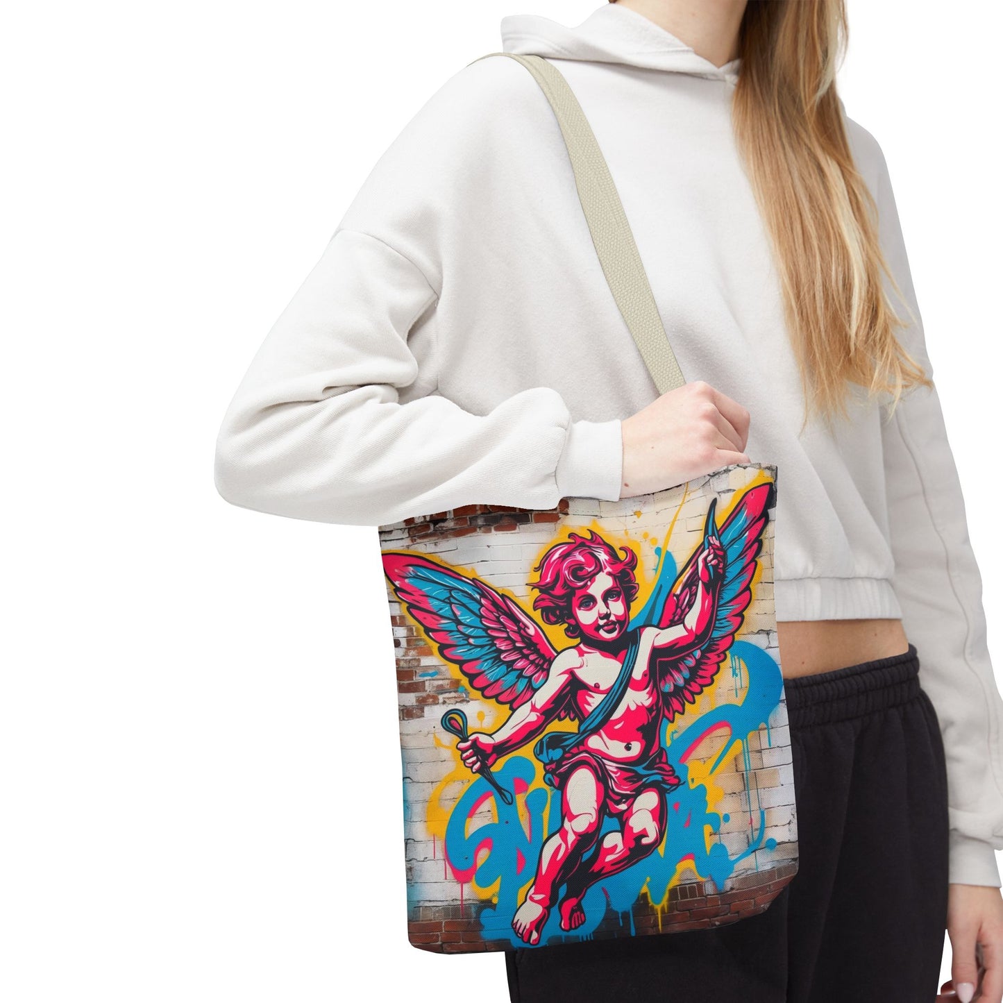 Artistic Surge - Eco-Friendly Canvas Tote Bag - ANGEL