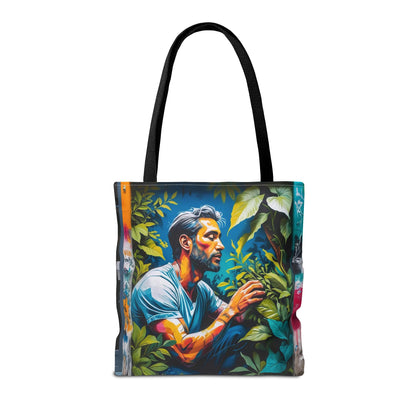 Artistic Surge - Eco-Friendly Canvas Tote Bag - LOVE FOR NATURE