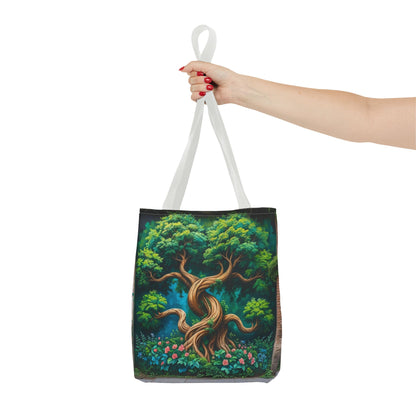 Artistic Surge - Eco-Friendly Canvas Tote Bag - TREE