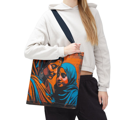 Artistic Surge - Eco-Friendly Canvas Tote Bag - TENDERNESS